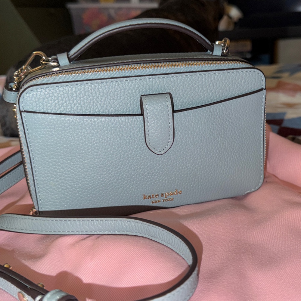Kate Spade Light Blue Crossbody Bag
